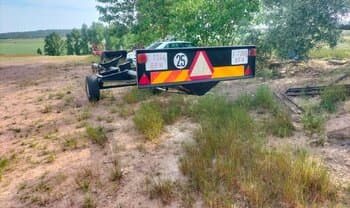 Remolque Juma en Olivenza (Badajoz)